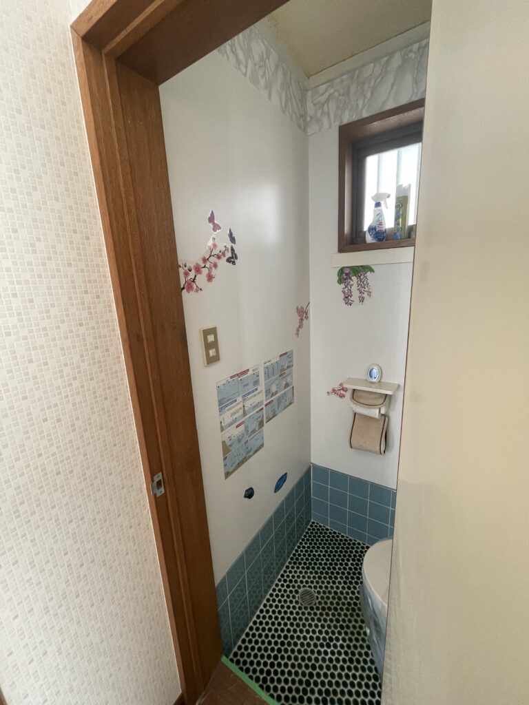 トイレのビフォー写真